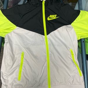 Neon Green Nike WindBreaker